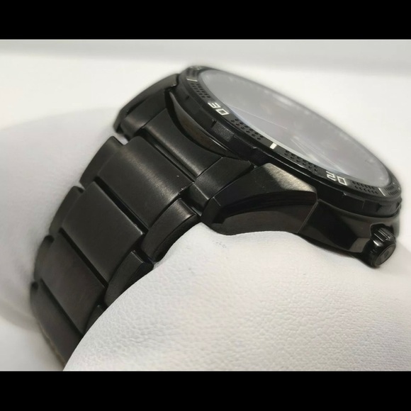 Citizen Eco-Drive Blue Dial Black IP Men's Watch - Picture 5 of 11